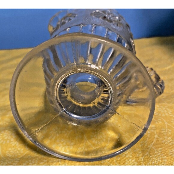 EAPG Antique US Glass No. 15030 ROMAN ROSETTE Creamer Syrup Pitcher 1894-98  5" - Picture 6 of 7